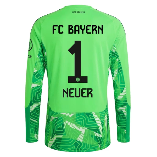 Günstige FC Bayern München Neuer 1 Torwart Herrentrikot Heim 2026/27 Langarm