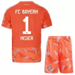 Günstige FC Bayern München Neuer 1 Torwart Kindertrikot Auswärts 2026/27 Kurzarm