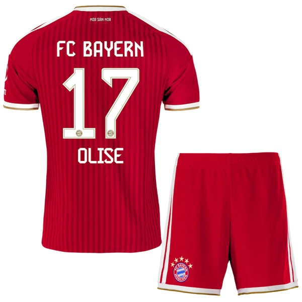 Günstige FC Bayern München Olise 17 Kindertrikot Heim 2026/27 Kurzarm