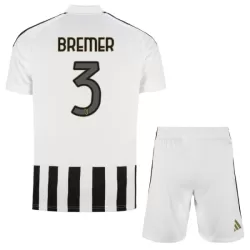Günstige Juventus Turin Bremer 3 Kindertrikot Heim 2026/27 Kurzarm