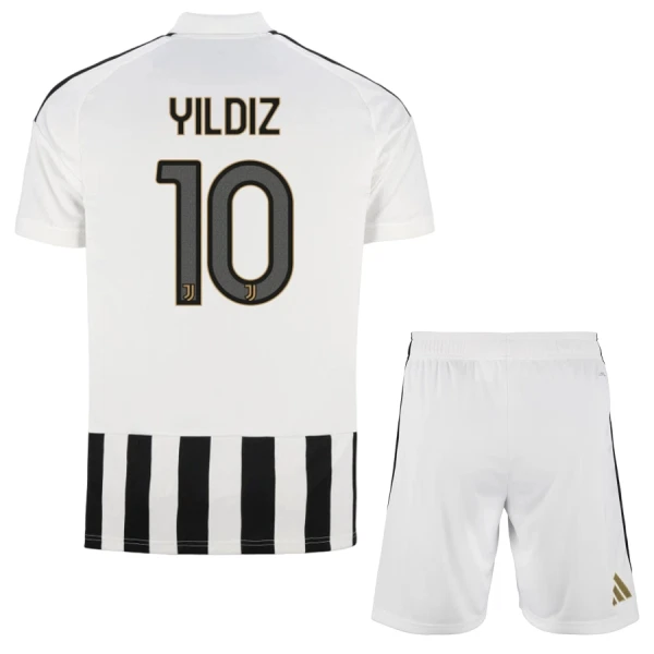 Günstige Juventus Turin Yildiz 10 Kindertrikot Heim 2026/27 Kurzarm