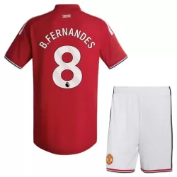 Günstige Manchester United Bruno Fernandes 8 Kindertrikot Heim 2026/27 Kurzarm