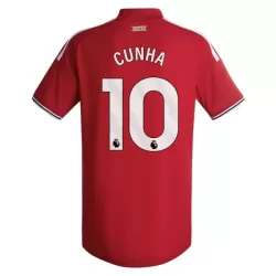 Günstige Manchester United Cunha 10 Herrentrikot Heim 2026/27 Kurzarm
