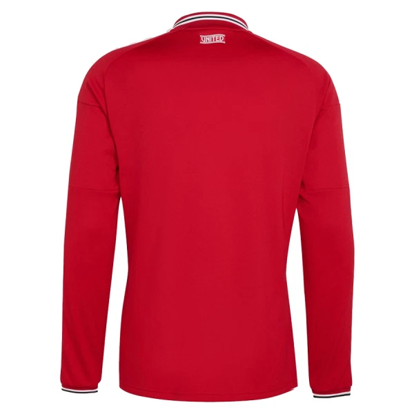 Günstige Manchester United Kindertrikot Heim 2026/27 Langarm