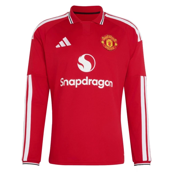 Günstige Manchester United Kindertrikot Heim 2026/27 Langarm