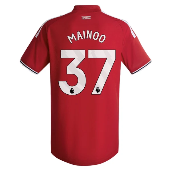 Günstige Manchester United Mainoo 37 Herrentrikot Heim 2026/27 Kurzarm