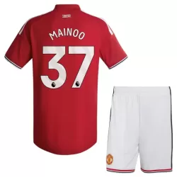 Günstige Manchester United Mainoo 37 Kindertrikot Heim 2026/27 Kurzarm