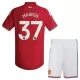 Günstige Manchester United Mainoo 37 Kindertrikot Heim 2026/27 Kurzarm