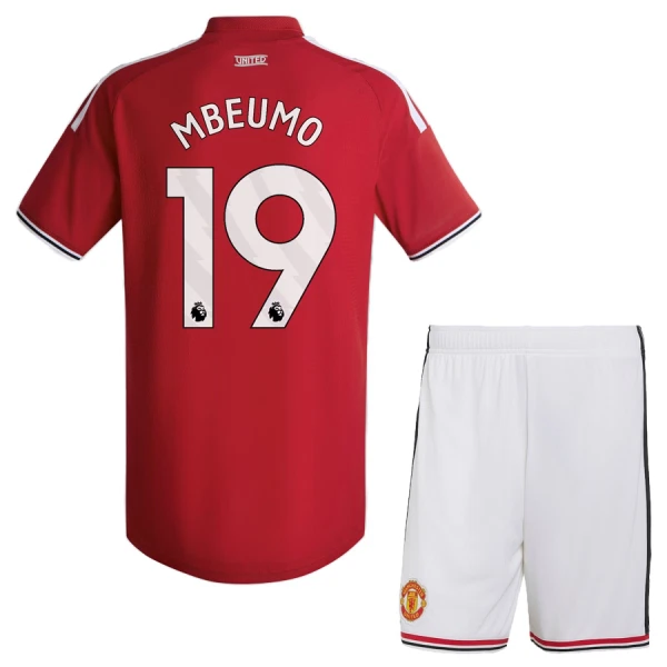Günstige Manchester United Mbeumo 19 Kindertrikot Heim 2026/27 Kurzarm