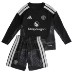 Günstige Manchester United Torwart Kindertrikot Heim 2026/27 Langarm