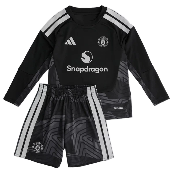 Günstige Manchester United Torwart Kindertrikot Heim 2026/27 Langarm