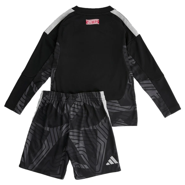 Günstige Manchester United Torwart Kindertrikot Heim 2026/27 Langarm