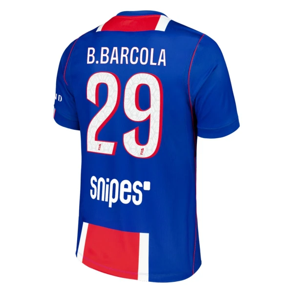Günstige Paris Saint-Germain Bradley Barcola 29 Herrentrikot Heim 2026/27 Kurzarm