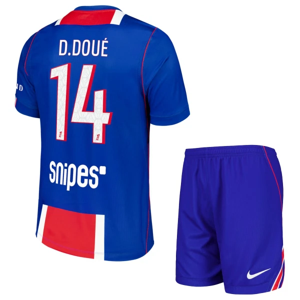 Günstige Paris Saint-Germain Desire Doue 14 Kindertrikot Heim 2026/27 Kurzarm