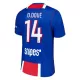 Günstige Paris Saint-Germain Desire Doue 14 Kindertrikot Heim 2026/27 Kurzarm