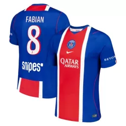Günstige Paris Saint-Germain Fabian 8 Herrentrikot Heim 2026/27 Kurzarm
