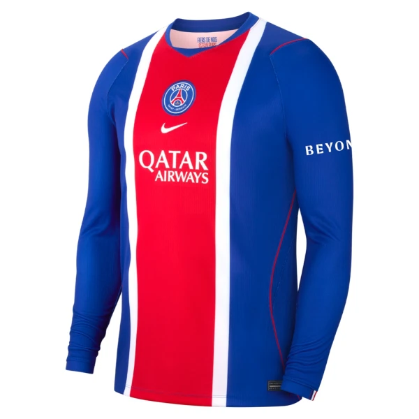 Günstige Paris Saint-Germain Kindertrikot Heim 2026/27 Langarm