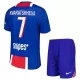 Günstige Paris Saint-Germain Kvaratskhelia 7 Kindertrikot Heim 2026/27 Kurzarm