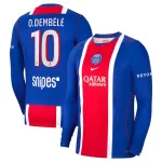 Günstige Paris Saint-Germain O. Dembele 10 Herrentrikot Heim 2026/27 Langarm