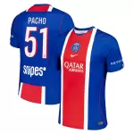 Günstige Paris Saint-Germain Pacho 51 Herrentrikot Heim 2026/27 Kurzarm