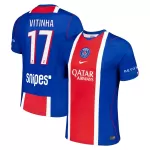 Günstige Paris Saint-Germain Vitinha 17 Herrentrikot Heim 2026/27 Kurzarm