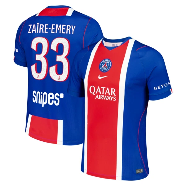 Günstige Paris Saint-Germain Zaire Emery 33 Herrentrikot Heim 2026/27 Kurzarm