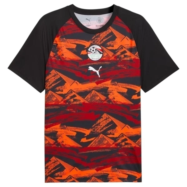 Günstige Ägypten Pre-Match Herrentrikot WM 2026 Kurzarm