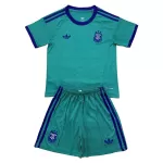 Günstige Argentinien Torwart Kindertrikot Auswärts WM 2026 Kurzarm