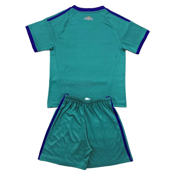 Günstige Argentinien Torwart Kindertrikot Auswärts WM 2026 Kurzarm
