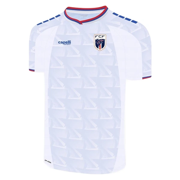 Günstige Cabo Verde Herrentrikot Auswärts WM 2026 Kurzarm Günstige Cabo Verde Herrentrikot Auswärts WM 2026 Kurzarm