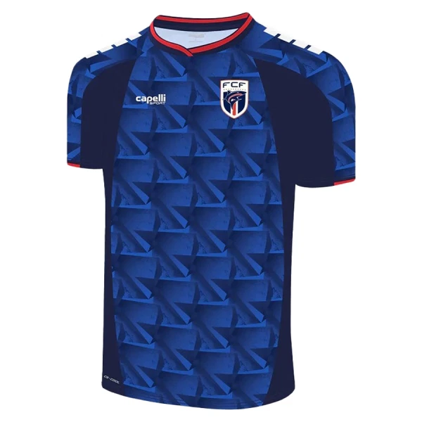 Günstige Cabo Verde Herrentrikot Heim WM 2026 Kurzarm Günstige Cabo Verde Herrentrikot Heim WM 2026 Kurzarm