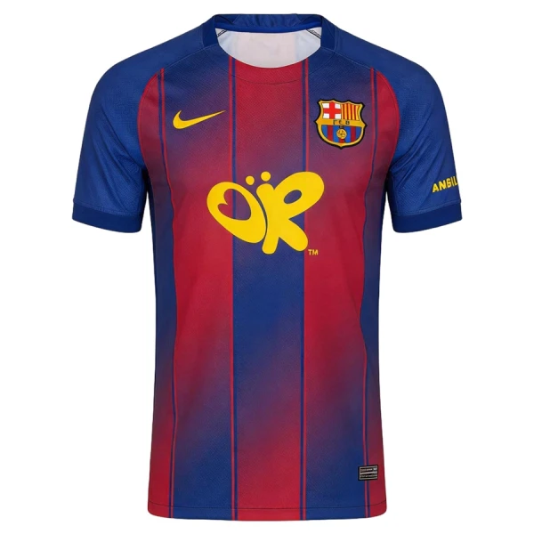 Günstige FC Barcelona x OR Herrentrikot Heim 2025/26 Kurzarm - Speziell