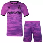 Günstige Feyenoord Torwart Kindertrikot 2026/27 Kurzarm Lila