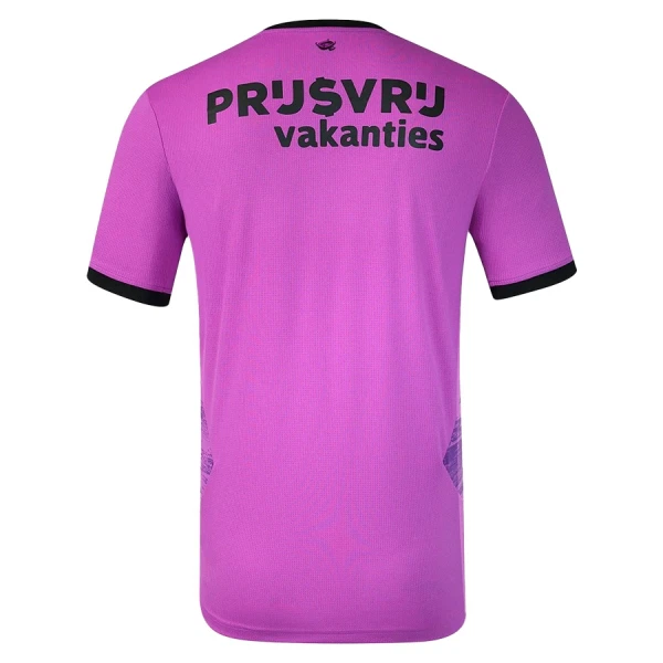 Günstige Feyenoord Torwart Kindertrikot 2026/27 Kurzarm Lila