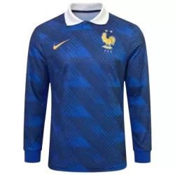 Günstige Frankreich Herrentrikot Heim WM 2026 Langarm Günstige Frankreich Herrentrikot Heim WM 2026 Langarm