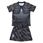 Günstige Frankreich Torwart Kindertrikot Heim WM 2026 Kurzarm