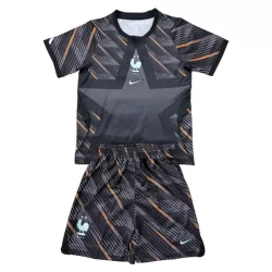 Günstige Frankreich Torwart Kindertrikot Heim WM 2026 Kurzarm