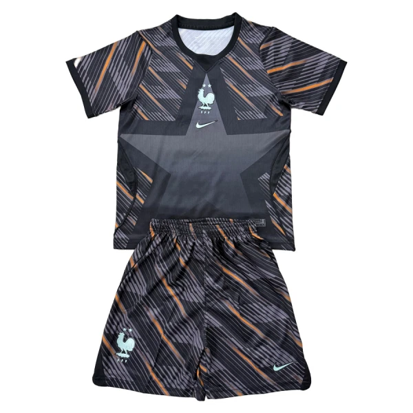 Günstige Frankreich Torwart Kindertrikot Heim WM 2026 Kurzarm Günstige Frankreich Torwart Kindertrikot Heim WM 2026 Kurzarm