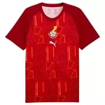 Günstige Ghana Pre-Match Herrentrikot WM 2026 Kurzarm