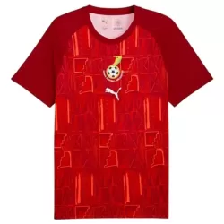 Günstige Ghana Pre-Match Herrentrikot WM 2026 Kurzarm