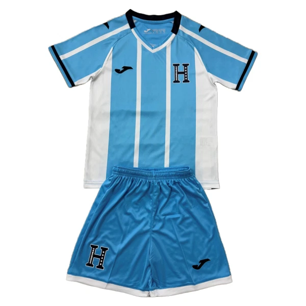 Günstige Honduras Kindertrikot Auswärts 2026 Kurzarm