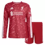 Günstige Liverpool Kindertrikot Heim 2026/27 Langarm