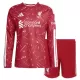 Günstige Liverpool Kindertrikot Heim 2026/27 Langarm