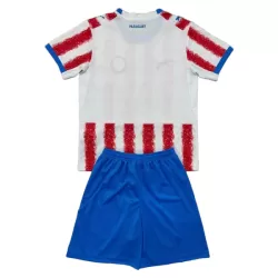 Günstige Paraguay Kindertrikot Heim WM 2026 Kurzarm