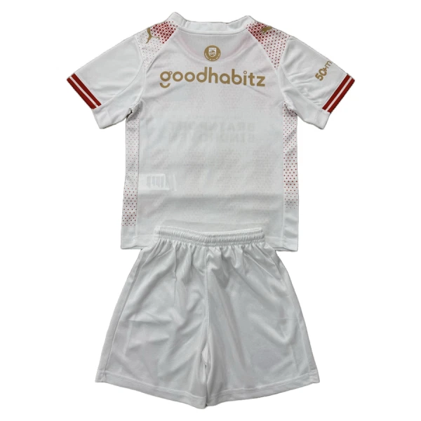 Günstige PSV Eindhoven Kindertrikot Vierte 2025/26 Kurzarm - Speziell