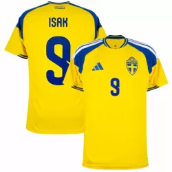 Günstige Schweden Isak 9 Herrentrikot Heim WM 2026 Kurzarm