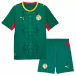 Günstige Senegal Kindertrikot Auswärts WM 2026 Kurzarm