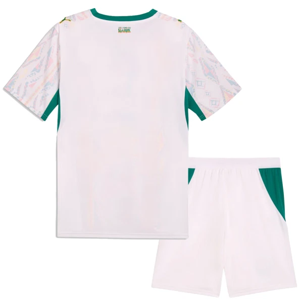 Günstige Senegal Kindertrikot Heim WM 2026 Kurzarm