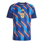 Günstige Spanien Pre-Match Herrentrikot WM 2026 Kurzarm