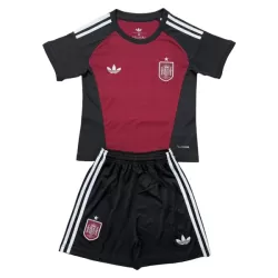Günstige Spanien Torwart Kindertrikot WM 2026 Kurzarm Rote